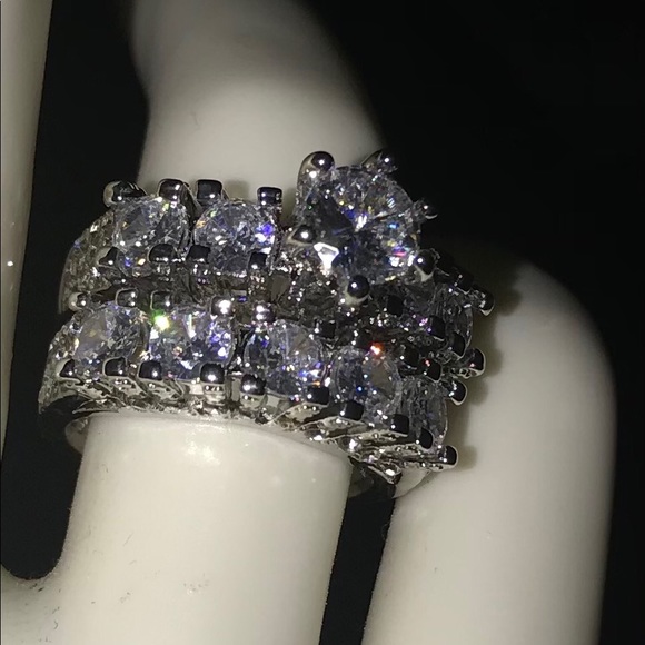 12.0 Ct Moisennite Wedding Set - Picture 4 of 5